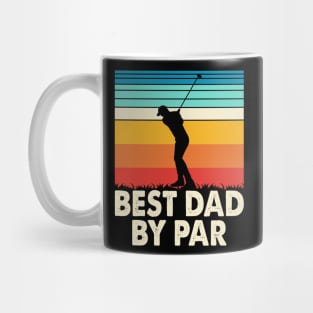 Best Dad By Par T Shirt For Men Mug